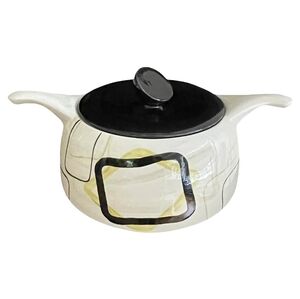 1955 Vintage Eclectic Red Wing Pottery Casserole Dish Set